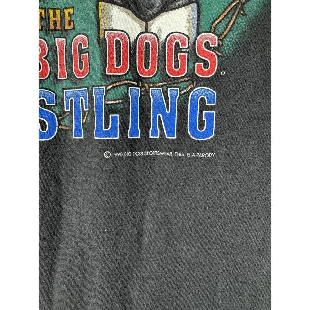 Vintage Big Dogs WWE WWF Wrestling Hogan Stone Cold Undertaker Mens L/XL 90s - Picture 7 of 11
